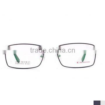 New Fashion Metal Optical Eyeglasses Frame Full Rim Unisex Eyewear Rectangle Glass Frame LA378 photo-3