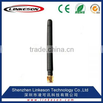 black rubber 315MHz SMA male connector antenna