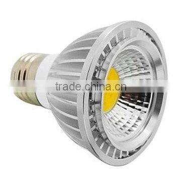 Non-dimmable 7w par20 cob led spot light E27 connector