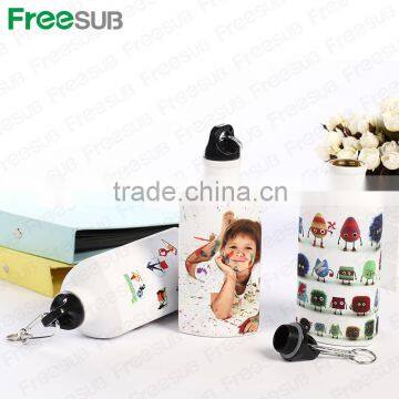Wholesale customed sublimation 600ml blank sport aluminum water bottles