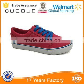 Fashion Low Cut Vulcanized Women Canvas Shoes Manufacturer