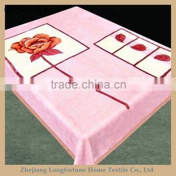 Manufactory walmart  china home textile wholesale  100 acrylic blanket