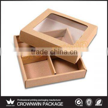 Newest Style Window Kraft Soap Box Package Box Made In China