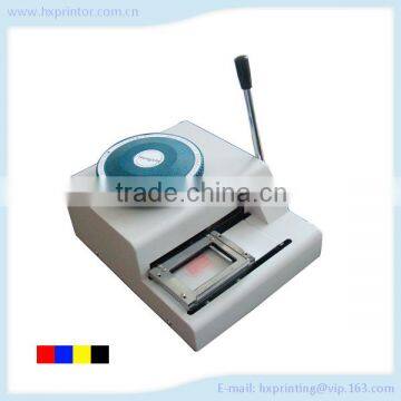 number plate embossing machine