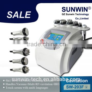 Ultrasonic Fat Cavitation Machine 6in1RF Cavitation Slimming Machine/Cavitation Rf Slimming Machine(for Face Body Eye) 5 In 1 Slimming Machine