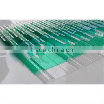 thermal sound insulation polycarbonate corrugated plastic roofing sheets