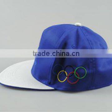 Custom Blue Embroidered Baseball Cap Sport Caps Hip Hop Hat Leisure Hats photo-2