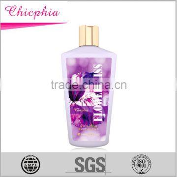 2016 new flower style body lotion packaging body lotion wholesale from 20years OEM factory