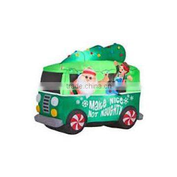 Inflatable christmas car christams decoration party stuff