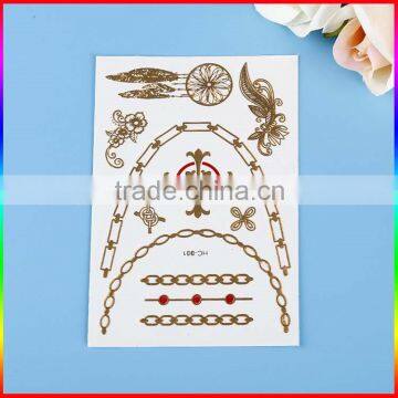 Top Quality Metallic Temporary Tattoo From Manufacturer