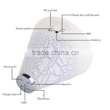 Hot Sales!New Awesome Wireless Colorful Bluetooth Led Colorful Night Light Speaker.Factory Direct Supply! photo-5