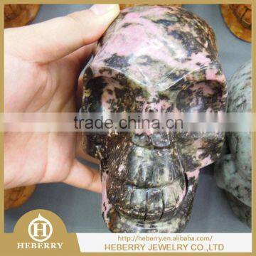 Natural crystal skull head skull carving/Natural quartz wholesale Stone Crystal Skulls