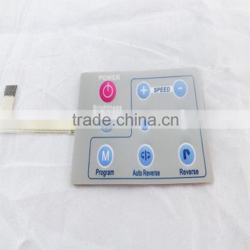 LED PET/PC Tactile Membrane Switch Keypad