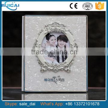 Beabtiful Plastic Snowflake Photo Book Cover for Wedding Album