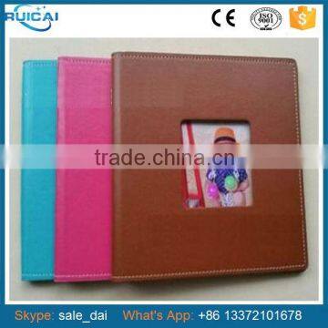 China Reliable Factory PU Square Photo Book Cover