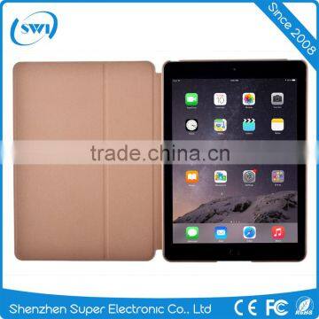 Factory Price Ultra Slim Leather Cover Cases With Stand For IPad Pro 9.7 Inch Size photo-3