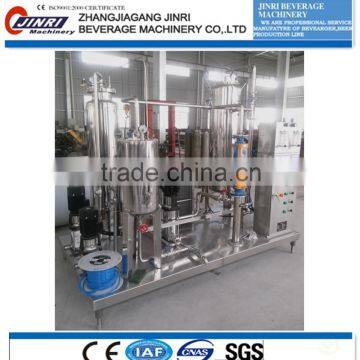 Soft drink mixing processing machine
