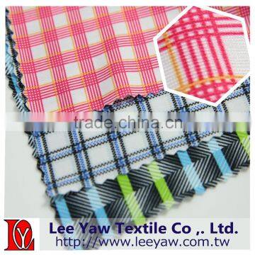 Polyester Spandex Jersey Paper Print Fabric With Permanent Wicking