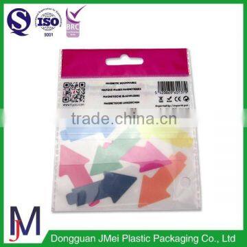 china factory poly bag with self adhesive flap/opp cpp self adhesive bags with header