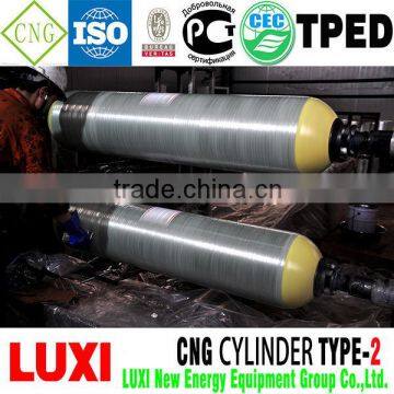 cng cylinder Type-2 ISO BV CNG tank , iso11439