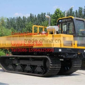 hot selling rubber track crawler carrier dumper