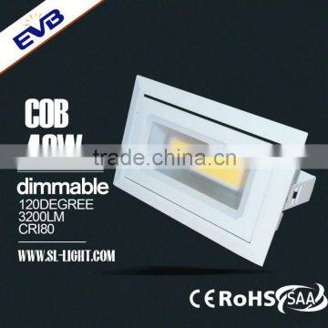 40w Rectangular COB led shop lighter