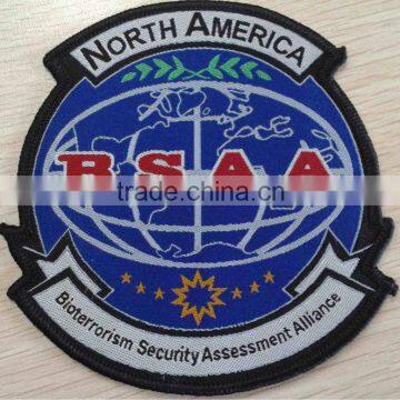 security epaulette woven patch/badge