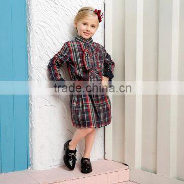 British School Girl Dress Factory in China Baby Girl Summer Dress
