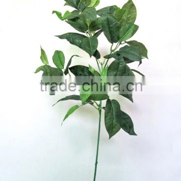 artificial green leaves spray YL428