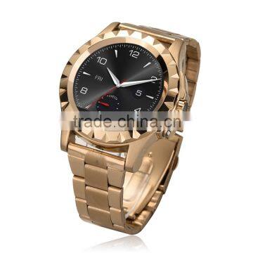 2016 Round TFT for High-end T2 Smart Watch Android 4.4 Wifi Dual Sim Waterproof Smart Watch photo-2