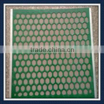 hook strip flat screen/Plate type oil shale shaker/gravel shaker screen