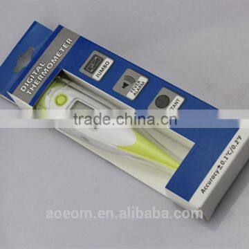 High Quality 10 Seconds Rapid Test Fahreheit Instant Flexible Digital Thermometer FDA Approved