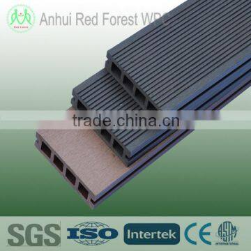 Plastic wood composite outdoor hollow decking