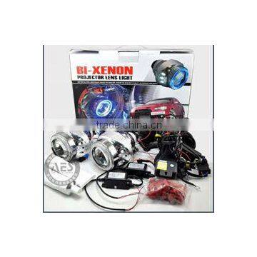 Enhanced version! Angel eye+daytime running car HID conversion kit