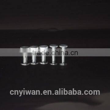 Blind Rivet Flat Head Semi Tubular Shoulder Solid Aluminum Rivet photo-2