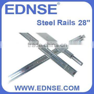 EDNSE S28-B Heavy Duty Ball Bearing 28" Steel Rack Rail Slides