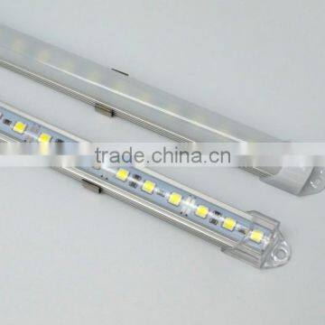 Waterproof Frost Cover Metal Cap DC12V 50cm 5050 SMD 36Leds/50cm Led Rigid Bars Strip light Bulbs Aluminum Slot