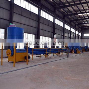 HR-plastic bottles crushing drying cleaning recycling production line