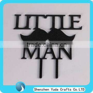 Little Man Silhouette Party Decoration Wedding/Birthday Cake Topper