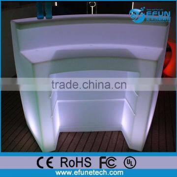 rgb color change led bar furniture bar countertop,nightclub led light counter