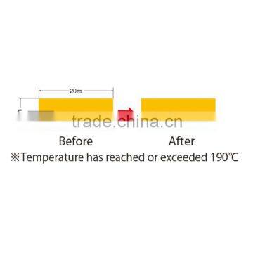 Temperature Indicator for Sputtering target