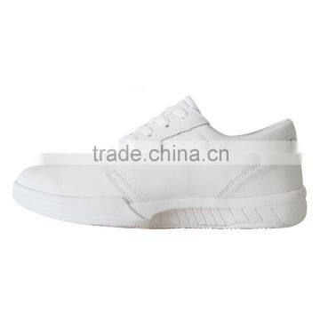 China wholesale white school leather shoes