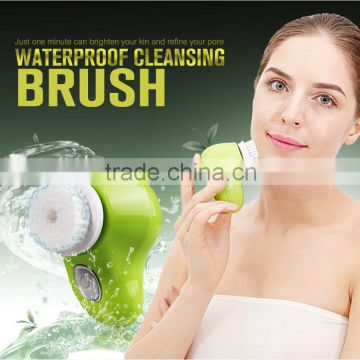 2016 Newest Skin Care Beauty Care Soft Waterproof Facial Cleansing Brush For Home Spa