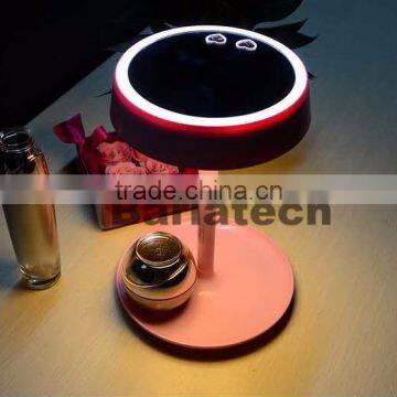 Fashional Touch Screen LED Make-up Mirror Lighted & Desktop Make Up Mirror With LED Light Lamp