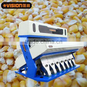 For CCD Corn colour sorter machinery, Vision's CCD color sorter machine! With Japan Nikon camera and SMC air filter!