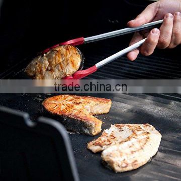 BBQ Grill Mats 2014 - Set of 2 Premium Quality Perfect For Charcoal, Gas, Electric Grills