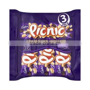 Cadbury Picnic Bars 3pk