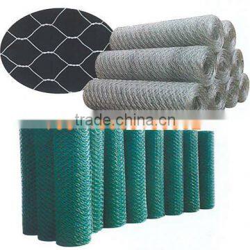 Triple torsion galvanized wire mesh Hexagonal hole shape chicken wire fence