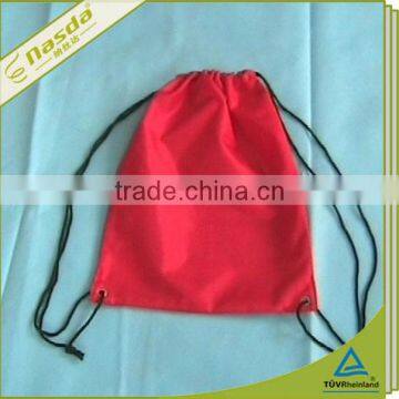 shoulder strap book bag of non woven fabric