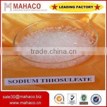 Market price of sodium thiosulfate